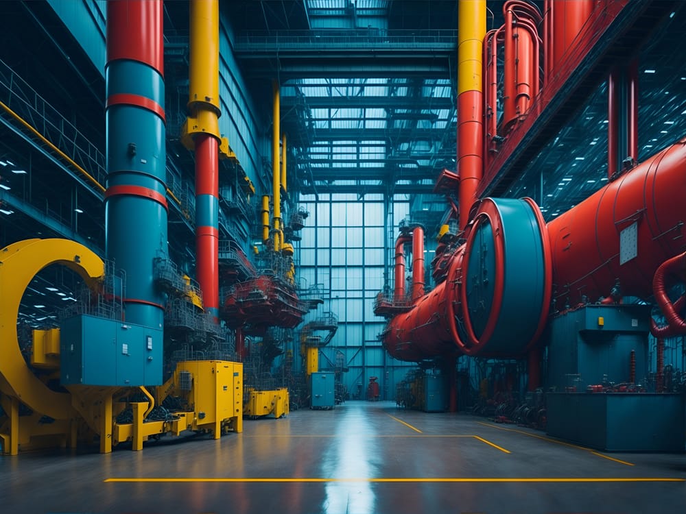 Large-scale heavy industry warehouse machinery